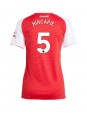 Billige Arsenal Piero Hincapie #5 Hjemmedrakt Dame 2025-26 Kortermet